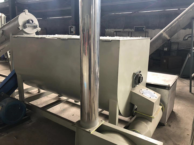 Washing recycling line