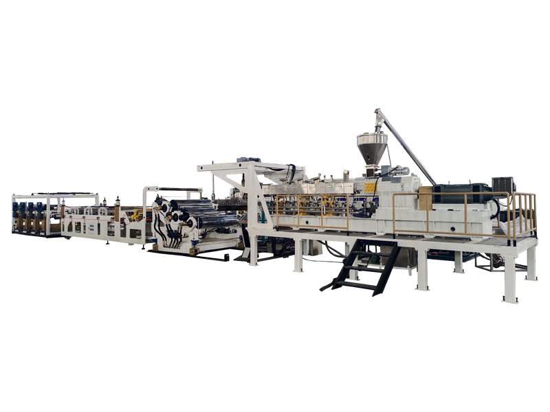 PET Plastic Sheet Making Machine
