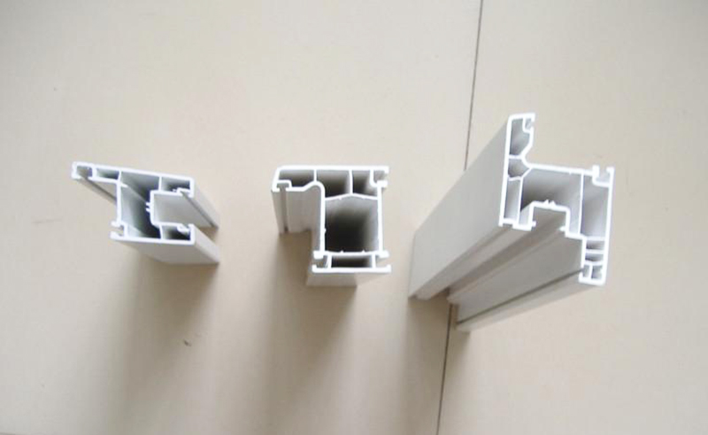PVC Window Door Plastic Profile Machine Final Product