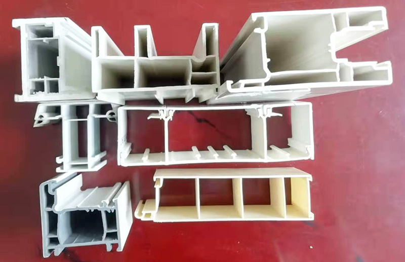 PVC Window Door Plastic Profile Machine Final Product