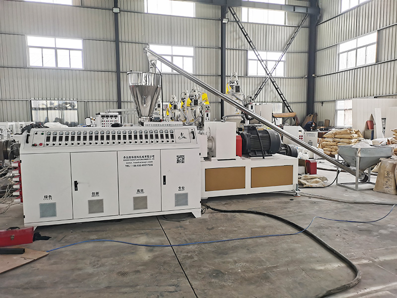 Double Screw Plastic Extruder Machine