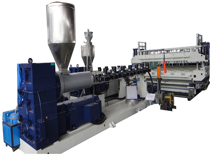 PC Corrugated Sheet Making Machine