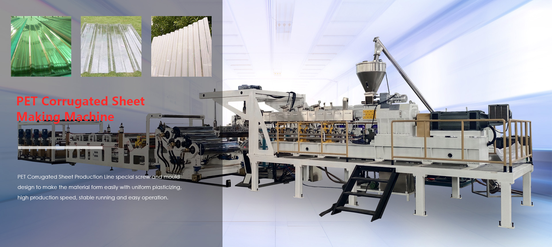 Corrugated Sheet Machine