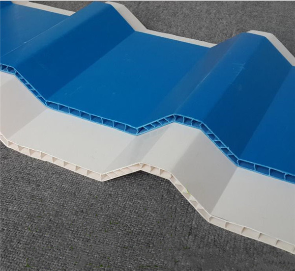 PVC hollow corrugated sheet machine (3)